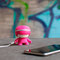 Портативні колонки та навушники - Портативна колонка Xoopar Mini Xboy LED рожевий металік 7 см (XBOY81001.24A)#4