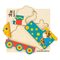Развивающие игрушки - Пазл-мозаика Quokka Поезд (QUOKA014PM)#3