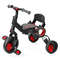 Велосипеды - Велосипед Galileo Strollcycle трёхколёсный чёрный с красным (GB-1002-R)#6