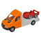 Транспорт і спецтехніка - Машинка Tigres Mercedes-Benz Sprinter Евакуатор помаранчевий (39662)#2