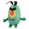 Персонажи мультфильмов - Мягкая игрушка Sponge Bob Планктон 12 см (EU690506)#2
