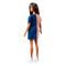 Куклы - Кукла Barbie Fashionistas Брюнетка в платье с принтом (FBR37/FXL43)#2