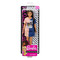 Куклы - Кукла Barbie Fashionistas Брюнетка в платье с принтом (FBR37/FXL43)#5