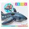 Для пляжу і плавання - Пліт надувний Intex Акула 173x107 см (57525NP)#2