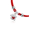 Ювелирные украшения - Браслет UMa&UMi Лапка с сердцем красный (2320130271315)#2