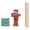 Фігурки персонажів - Фігурка Jazwares Minecraft серія 3 Скелет у шкіряних обладунках (16487M)#3