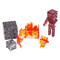 Фигурки персонажей - Фигурка Jazwares Minecraft серия 4 Скелет в огне (19974M)#2