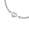 Ювелирные украшения - Браслет UMa&UMi Сердце с подвижной вставкой розовый (5823438498783)#2