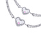 Ювелирные украшения - Браслет UMa&UMi Сердце с подвижной вставкой розовый (5823438498783)#3