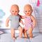 Одежда и аксессуары - Одежда для куклы Baby Born Боди серый (827536-1 )#5