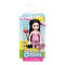 Куклы - Кукла Barbie Club Chelsea Брюнетка в розовой майке (DWJ33/DWJ37)#3