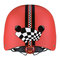 Защитное снаряжение - Защитный шлем Globber Гонки красный с фонариком  (507-102)#2