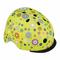 Защитное снаряжение - Защитный шлем Globber Цветы зеленый с фонариком  (507-106)#2