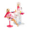 Меблі та будиночки - Набір меблів Barbie Перукар блондинка з лялькою (DVX51/FJB36)#2