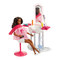 Меблі та будиночки - Набір меблів Barbie Перукар брюнетка з лялькою (DVX51/FJB37)#2