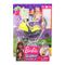 Транспорт и питомцы - Набор Barbie Уход за малышами Коляска с малышом желтая (FXG94/GFC18)#2