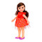 Куклы - Кукла Shantou Jinxing Flaine в красном платье (89021/89021-1) (89022/89022-1)#2