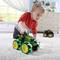 Транспорт и спецтехника - Машинка Tomy John Deere Monster treads Трактор со светящимися колесами (46434B)#5