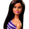 Ляльки - Лялька Barbie Блискуча Фіолетова сукня у смужку (T7580/FXL69)#3