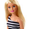 Ляльки - Лялька Barbie Блискуча Чорно-біла сукня у смужку (T7580/FXL68)#3