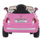 Электромобили - Детский электромобиль Babyhit Fiat розовый с дистанционным управлением и эффектами (71142)#3