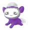Фигурки животных - Интерактивная игрушка Pooki Домашний питомец фиолетовый (51735)#3