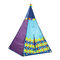 Палатки, боксы для игрушек - Игровая палатка-вигвам Battat Фиолетовый типи со светом (BX1545Z)#2