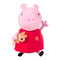 Персонажи мультфильмов - Мягкая игрушка Peppa Pig Пеппа с игрушкой 30 см звуковая (30117)#2