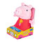 Персонажи мультфильмов - Мягкая игрушка Peppa Pig Пеппа с вышитой игрушкой 20 см звуковая (34796)#4