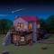 Аксесуари для фігурок - Набір Sylvanian Families Заміський будинок із червоним дахом зі світлом (5302)#5