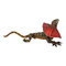 Фігурки тварин - Фігурка Lanka Novelties Плащеносна ящірка 55 см (21550)#2