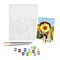 Товари для малювання - Набір для малювання Rosa Дівчина з соняшником живопис за номерами (N00013229)#3