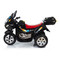 Електромобілі - Електромотоцикл Babyhit Маленький гонщик чорний із ефектами (71628)#2