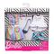 Одежда и аксессуары - Одежда Barbie Два наряда Цветной костюм в полоску и белый с шортами (FYW82/GHX59)#2