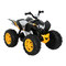 Електромобілі - Електроквадроцикл Rollplay Powersport Atv чорний 12В (35541)#2