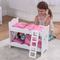 Меблі та будиночки - Іграшкові меблі KidKraft Двох'ярусне ліжечко для ляльки (60130)#4