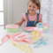 Дитячі кухні та побутова техніка - Набір дитячого посуду KidKraft Пастель 27 предметів (63027)#4