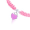 Ювелирные украшения - ​Браслет UMa&UMi Сердце розовый плетеный (0010000004977)​#2