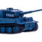 Радиоуправляемые модели - Игрушечный танк Great Wall Toys Тигр на радиоуправлении серый 1:72 (GWT2117-4)#4