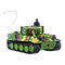 Радиоуправляемые модели - Игрушечный танк Great Wall Toys Тигр зеленый хаки 1:72 радиоуправляемый (GWT2117-1)#2