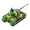 Радиоуправляемые модели - Игрушечный танк Great Wall Toys Тигр зеленый хаки 1:72 радиоуправляемый (GWT2117-1)#3