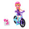 Ляльки - Набір Polly Pocket Модниця на колесах Пригоди Поллі на велосипеді (GFP93/GFP94)#2