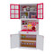 Меблі та будиночки - Меблі для ляльок Qun feng toys Сучасна кухня рожева із ефектами (QF26210PW)#3