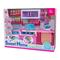 Мебель и домики - Кукольная прачечная Qun feng toys Милый дом розовая с эффектами (2802S)#3