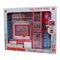 Меблі та будиночки - Меблі для ляльок Qun feng toys Сучасна кімната-1 червона із ефектами (26235)#5