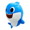 Персонажі мультфільмів - М'яка іграшка Baby shark Тато акуленятка музична (PFSS-08003-01)#2