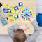Обучающие игрушки - Обучающий набор Quercetti Play Montessori Первые часы (0624-Q)#4