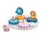 Развивающие игрушки - Игровой набор Viga Toys PolarB Шестеренки и животные (44006)#2