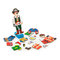 Фігурки чоловічків - Набір магнітів Viga Toys Гардероб хлопчика (50021VG )#2