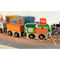 Залізниці та потяги - Іграшка Viga Toys Залізниця 90 деталей (50998)#4
